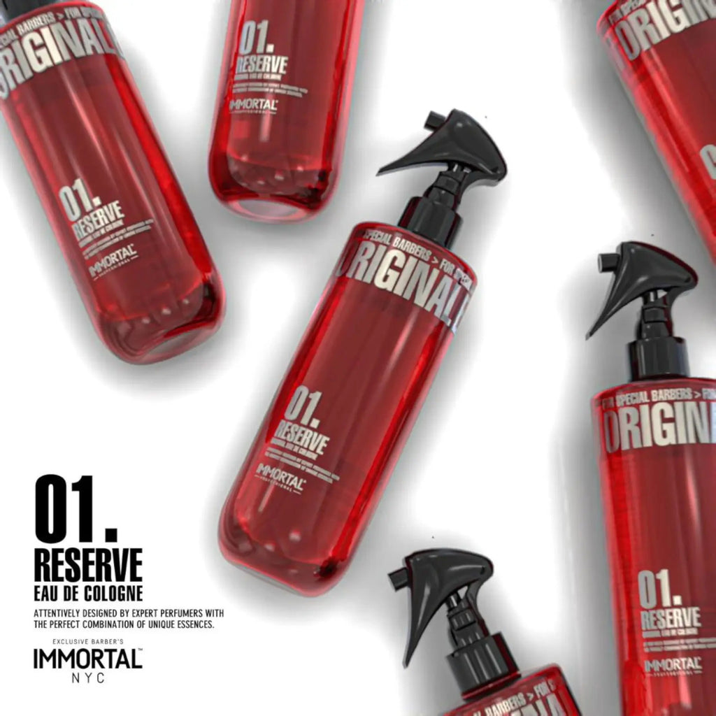 After Shave Colonia Immortal NYC 01 Reserve - Jazmín y Cedro Profesional 500ml
