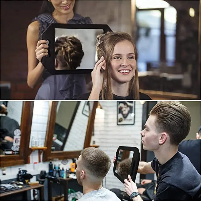 Espejo Espuma Anticaida Retrovisor Para Barberia Peluqueria