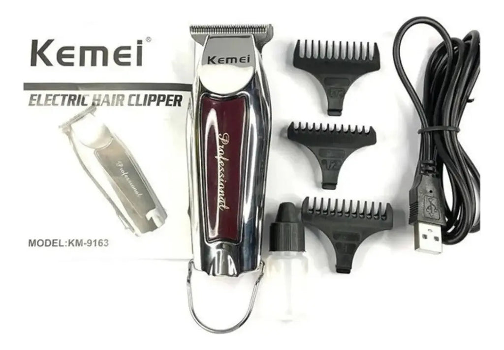 Pack Gold Kemei: Trimmer Profesional KM-1949 + Shaver Rasuradora TX1
