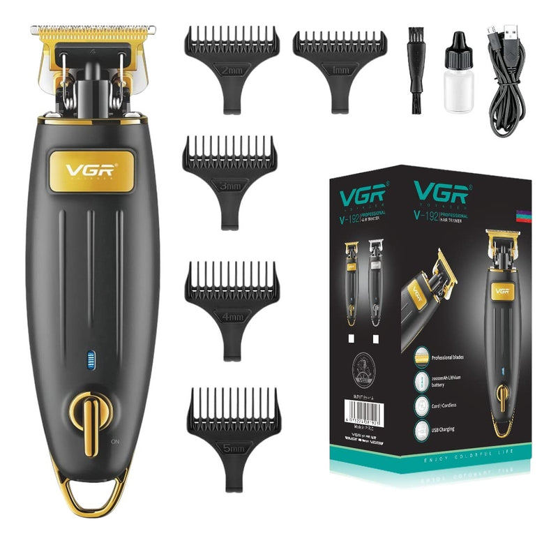 Trimmer VGR V-192 Patillera Inalámbrica Profesional Barbería Recargable