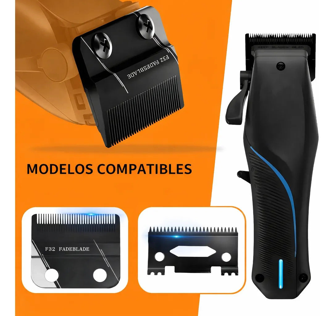 Repuesto Cuchilla Wahl Vapor Cortapelo Profesional F32 Negro