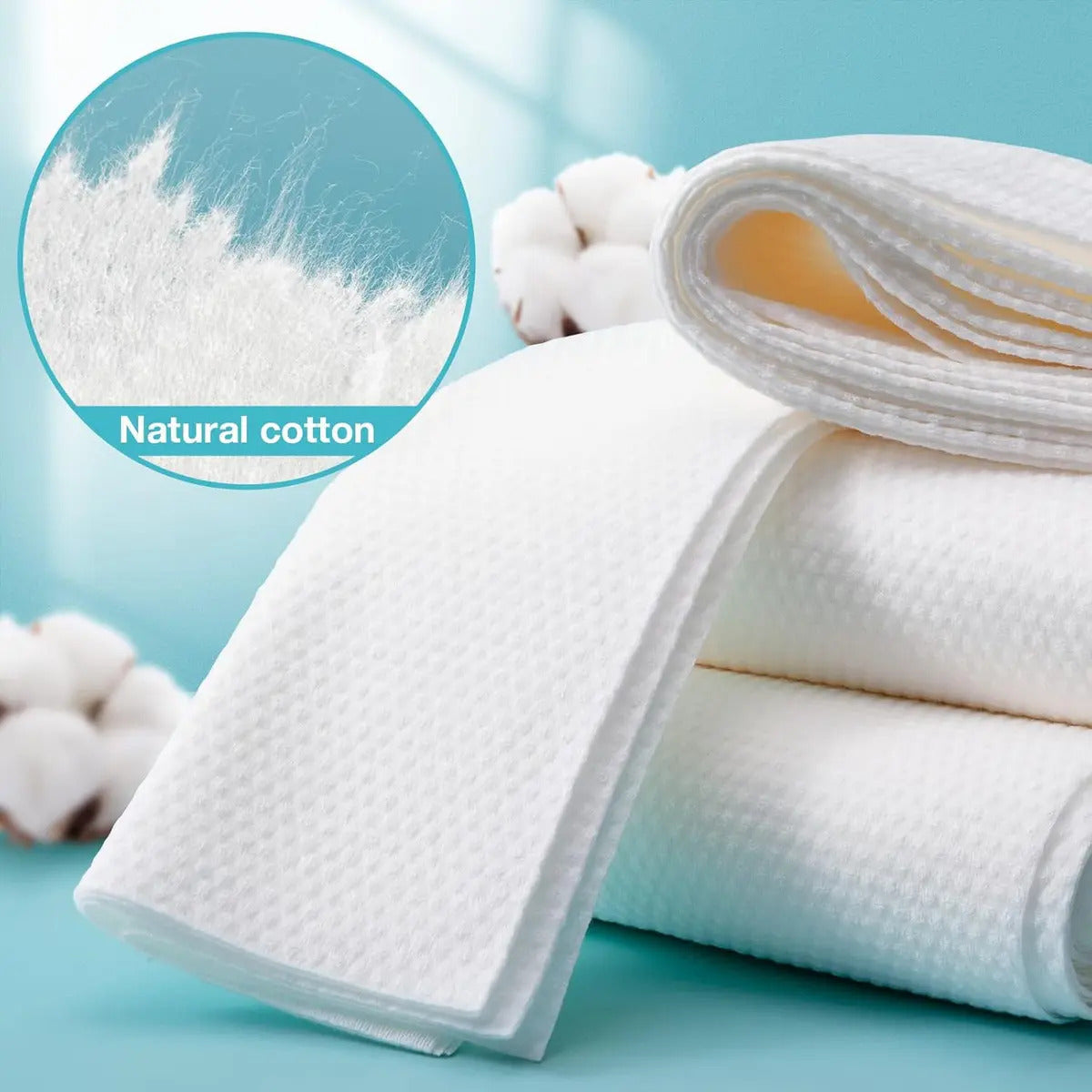 100 Toalla Desechable Peluqueria Barberia Spa Algodon 70x30