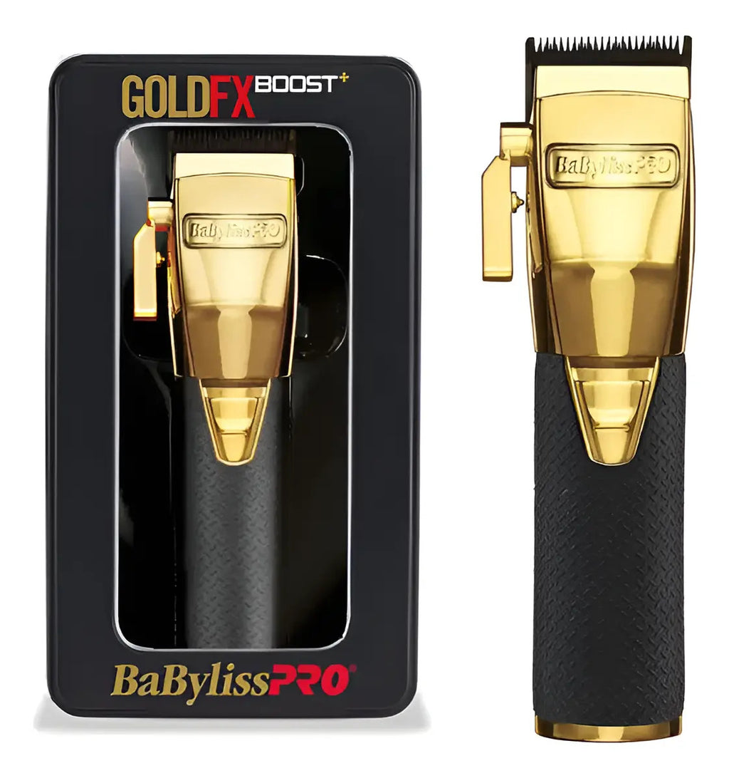 Máquina BabylissPRO GoldFX Boost+ Clipper Profesional Dorada
