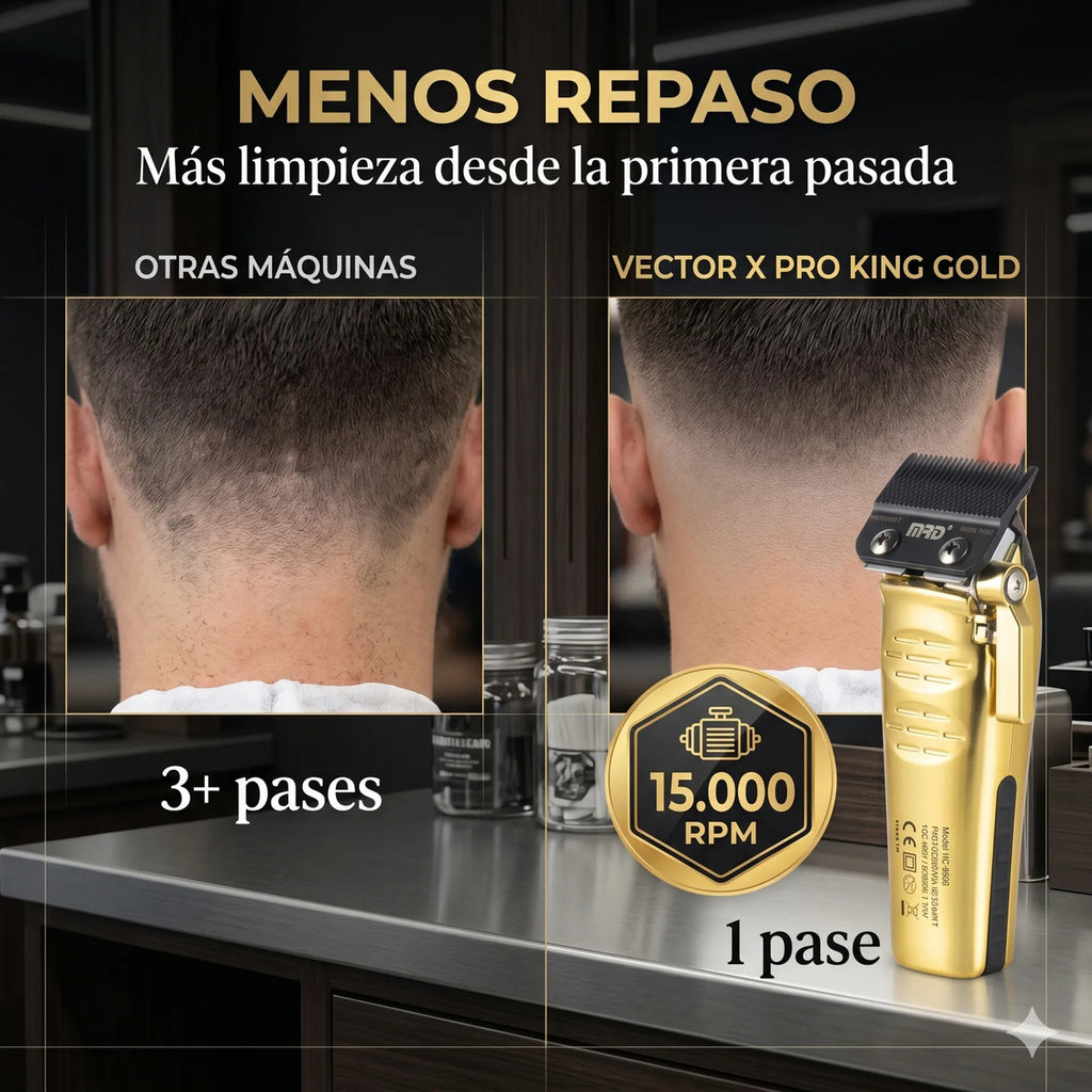 Máquina Cortapelo Profesional MRD Corte Parejo 15000 Rpm