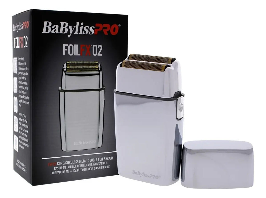 Afeitadora BabylissPRO FX02 Gold Shaver Inalámbrica Doble Foil