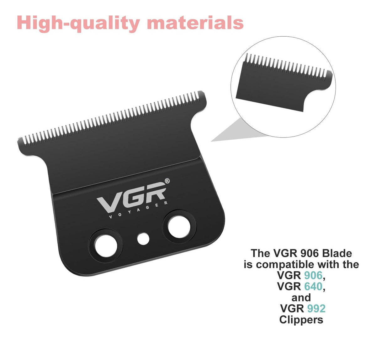 Máquina VGR V-906 Patillera Profesional Inalámbrica 9000 RPM