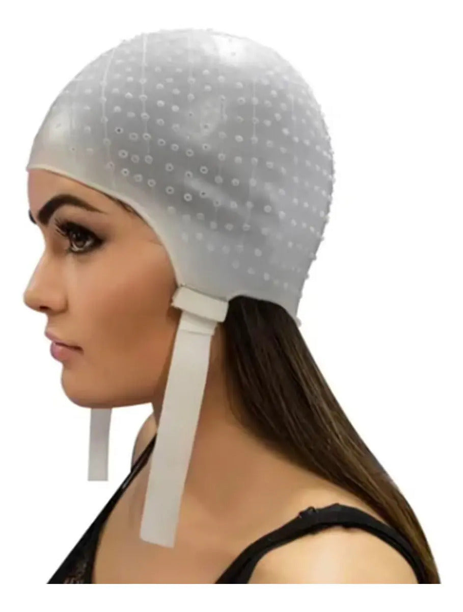 Gorros Para Mechas Gorro Visos Con Cinturnn Color Blanco