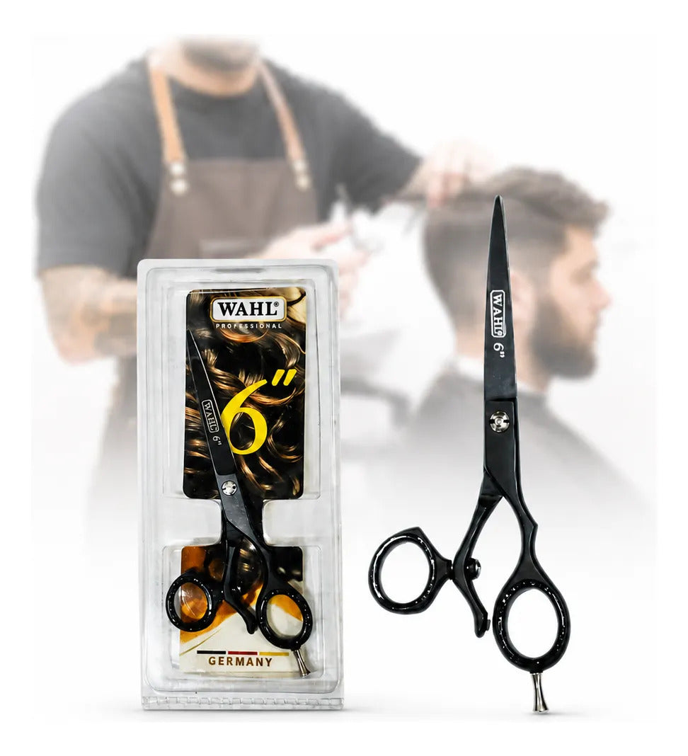 Tijera Profesional Wahl Para Zurdo Rotación 360 Filo Navaja