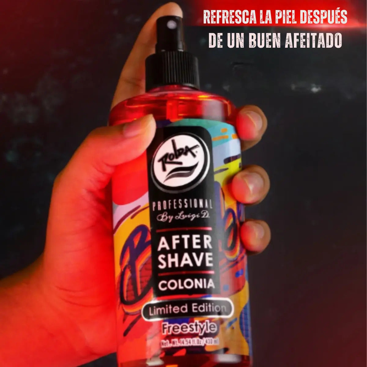 After Shave Colonia Rolda Sunshine - Loción Post Afeitado Cítrica 410ml
