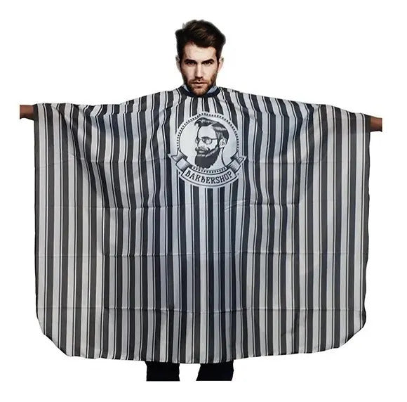 Capa de Corte Profesional Grande y Ajustable para Barbería y Peluquería
