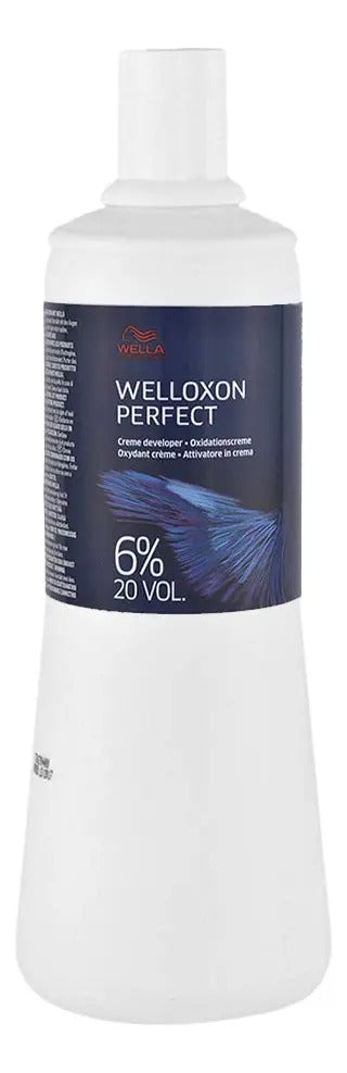 Agua Oxigenada Wella Welloxon Perfect 1L Oxidante Profesional