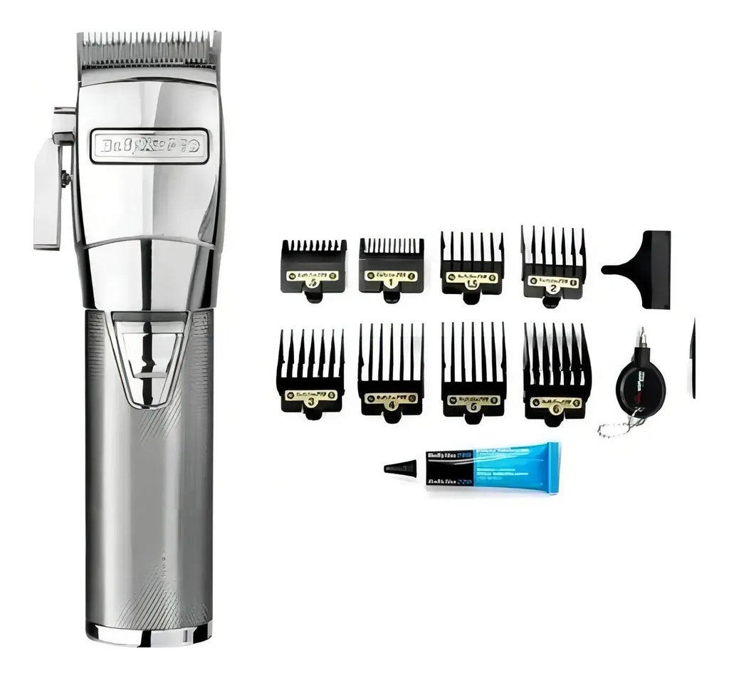 Máquina BabylissPRO Silver FX Clipper Profesional Plateada