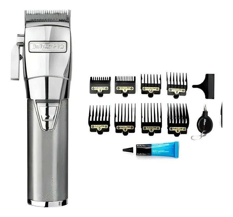 Máquina BabylissPRO Silver FX Clipper Profesional Plateada