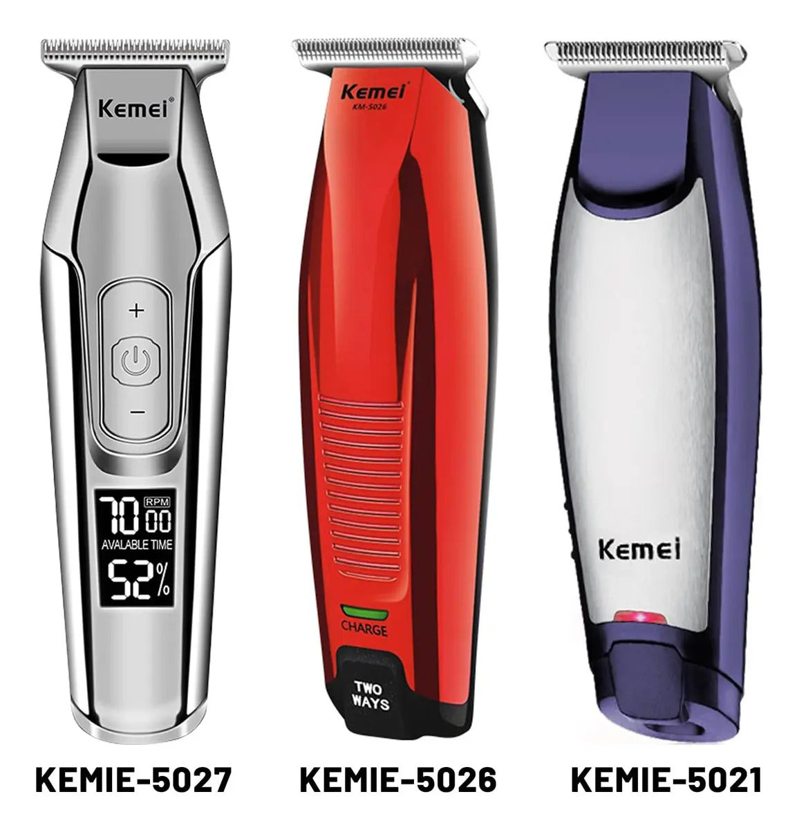 Cuchilla de Repuesto Profesional para Trimmer Kemei KM-1949 (70 Years)