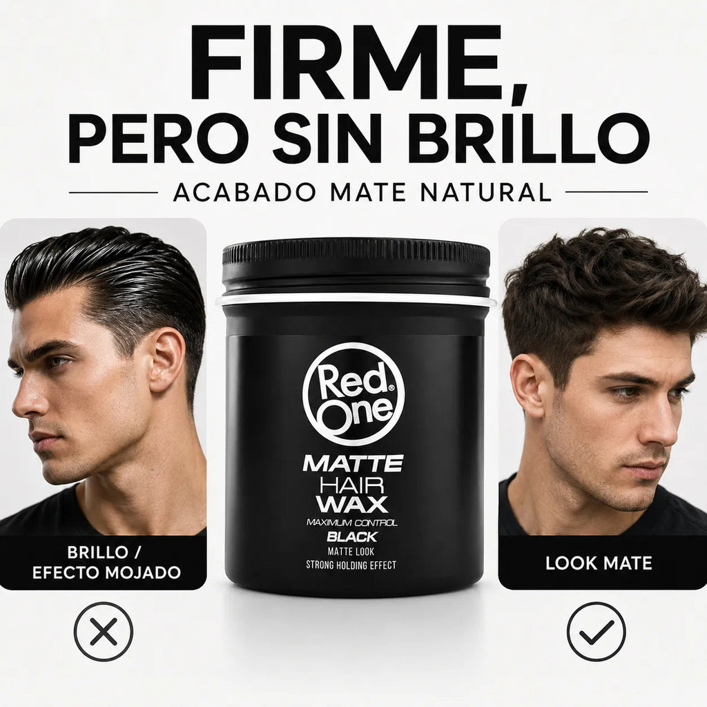 Cera Cabello Hombre Control Máximo Efecto Mate 100ml