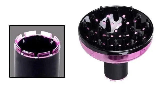 Difusor Universal Profesional para Secador de Pelo - Negro Anti-Frizz