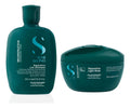 Pack Alfaparf Milano Semi Di Lino Reconstruction - Shampoo y Máscara para Cabello Dañado