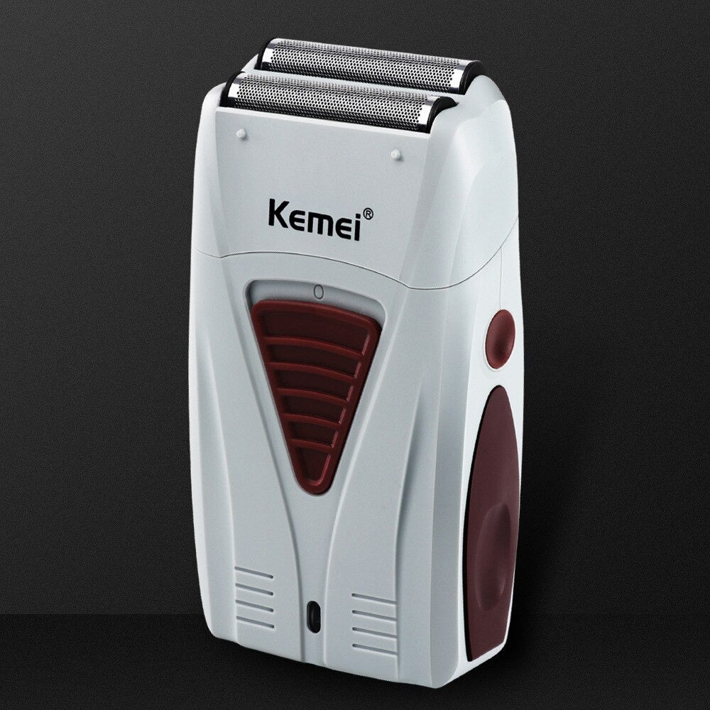 Set Kemei Profesional: Afeitadora Shaver KM-1102 + Patillera Perfiladora KM-2299
