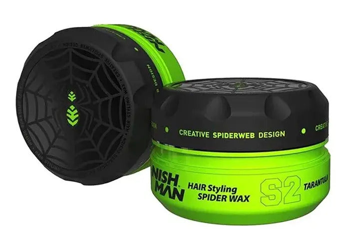 Cera Nishman S2 Tarantula Spider Wax 150ml - Efecto Telaraña y Brillo Radiante