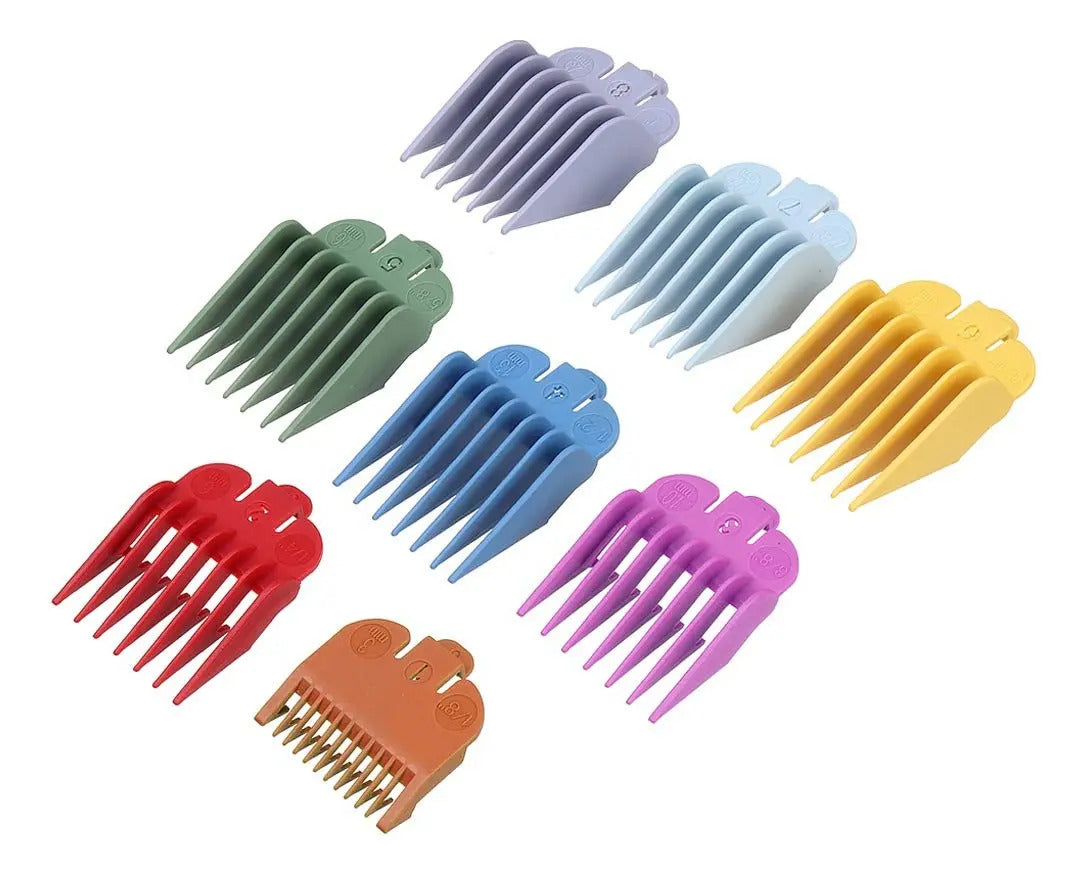 Set de 8 Peines Guías Profesionales para Clipper con Base Organizadora