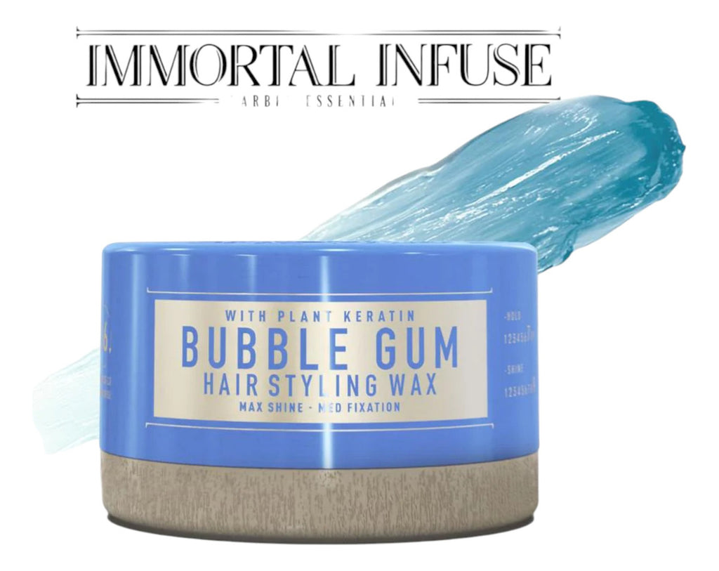 Pomada Immortal Infuse Bubble Gum - Fijación Media y Alto Brillo 150ml