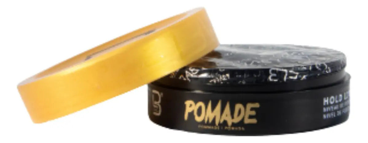 Cera Pomada Level 3 Dorada - Fijación Máxima y Brillo Profesional 150g