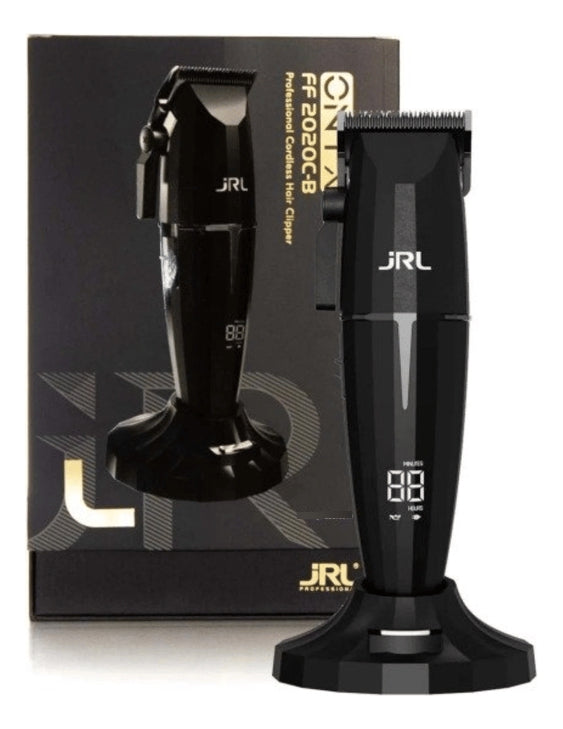 Máquina JRL Onyx Clipper Profesional Fade 7500 RPM con Base de Carga