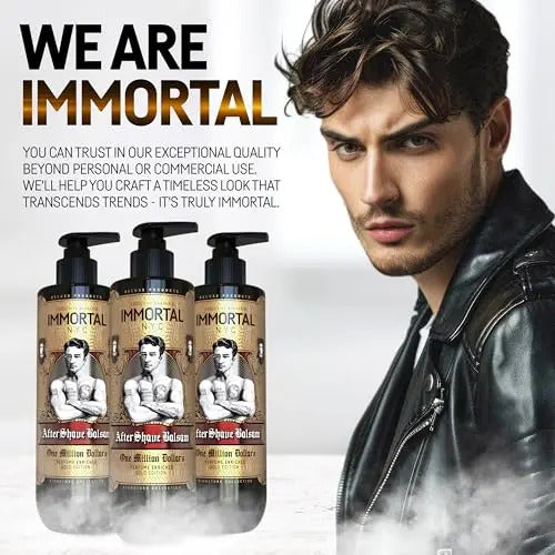 After Shave Bálsamo Immortal NYC One Million Dollars - Hidratante Profesional 500ml