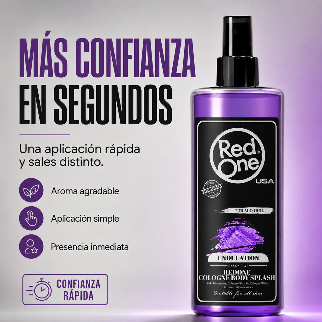After Shave  Redone Después Afeitar Colonia Undulation 400ml