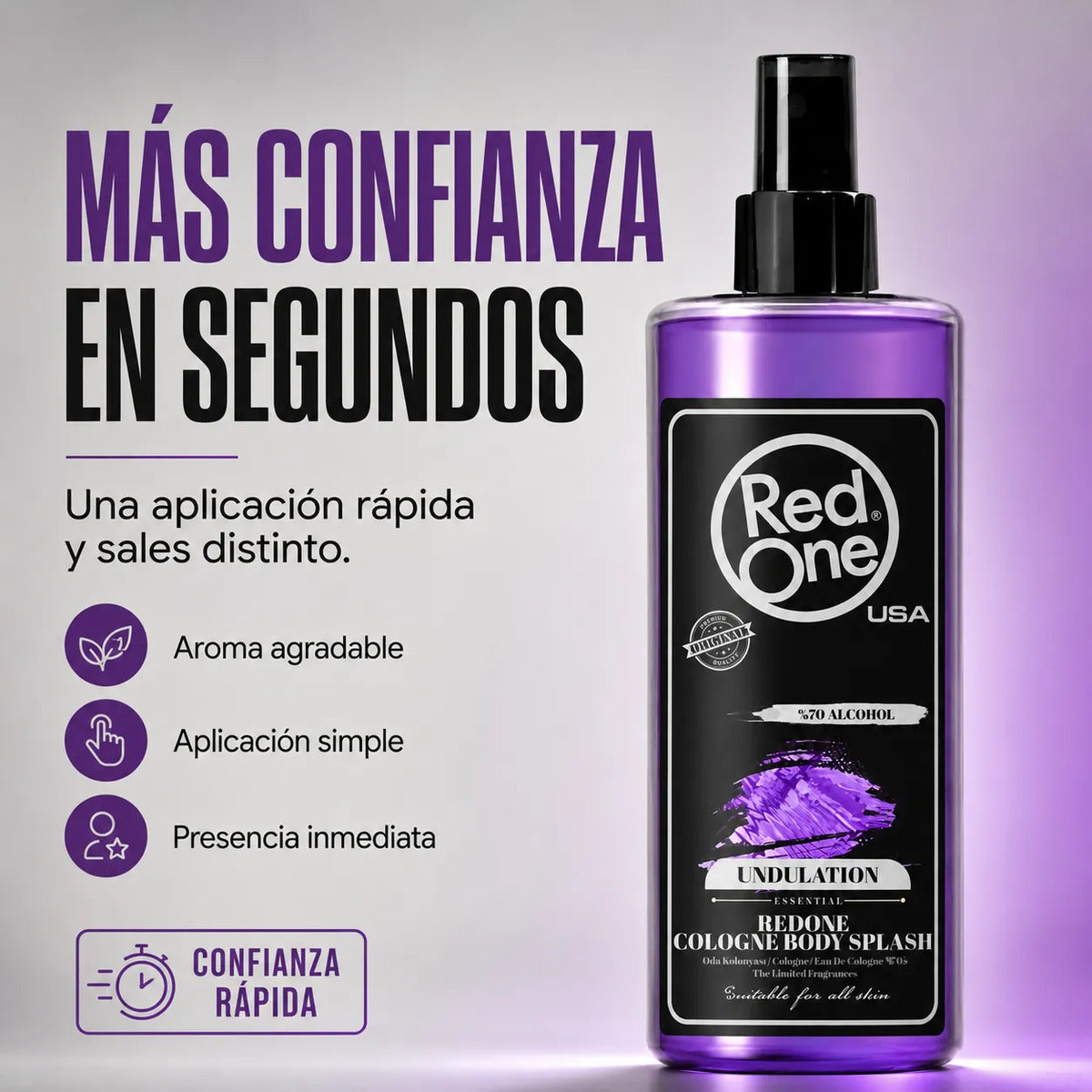 After Shave  Redone Después Afeitar Colonia Undulation 400ml