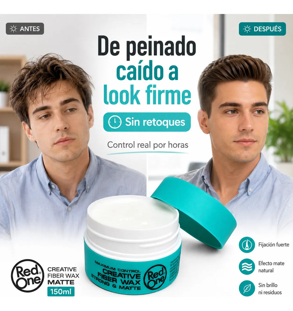 Cera Peinar Fijación Fuerte Look Mate Maximum Control 150ml