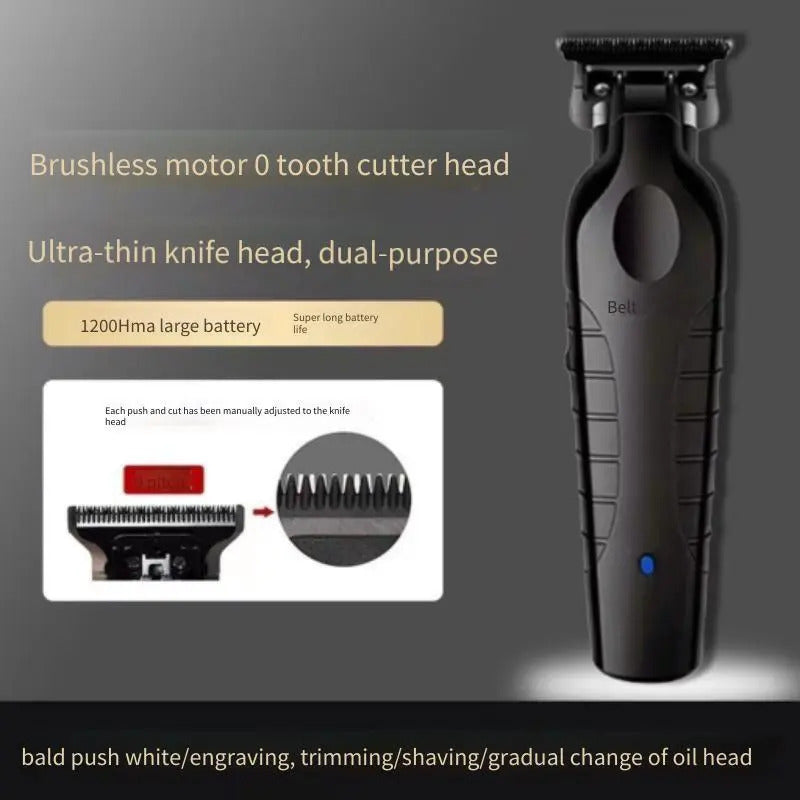 Trimmer Profesional Kemei KM-2299: Patillera Inalámbrica de Alta Precisión 7200 SPM