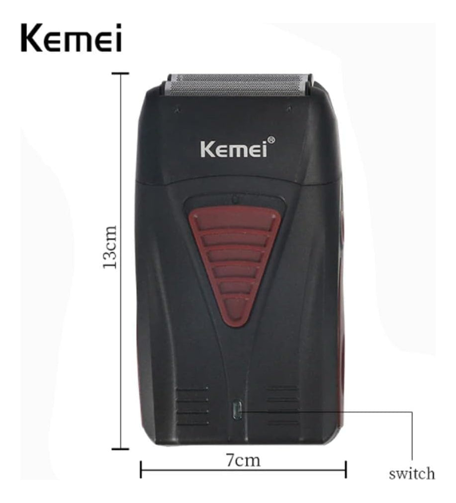 Set Kemei Profesional: Afeitadora Shaver KM-1102 + Patillera Perfiladora KM-2299