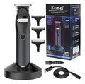 Trimmer Profesional Kemei KM-1753: Máquina Terminadora con Base de Carga