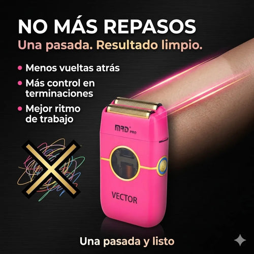 Afeitadora Shaver Profesional Rasuradora Mrd 13.000 Rpm Pink