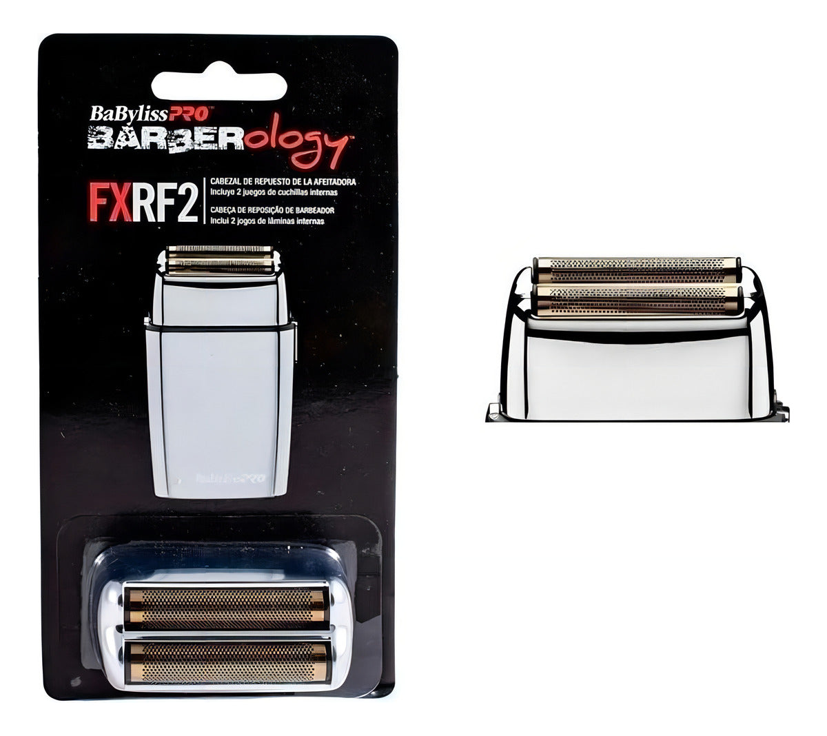Cabezal Repuesto Silver Shaver BabylissPRO FX02 Foil Profesional