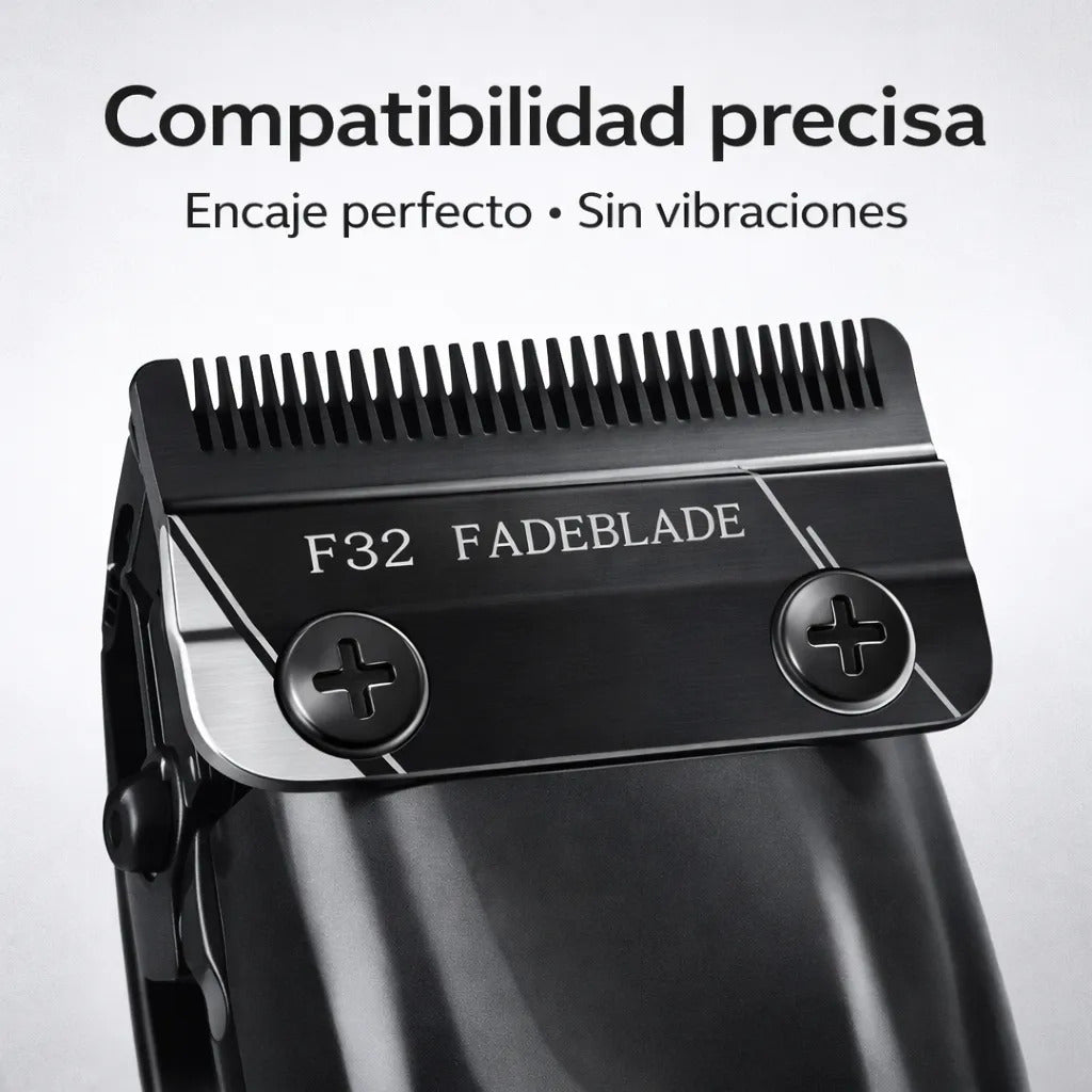 Repuesto Cuchilla Wahl Vapor Cortapelo Profesional F32 Negro