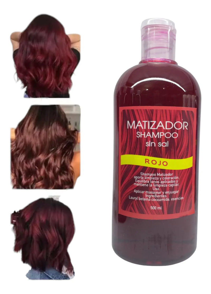 Shampoo Matizador Profesional - Neutralizante de Tonos para Cabello Teñido y Decolorado