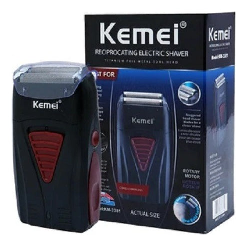Set Kemei Profesional: Afeitadora Shaver KM-1102 + Patillera Perfiladora KM-2299