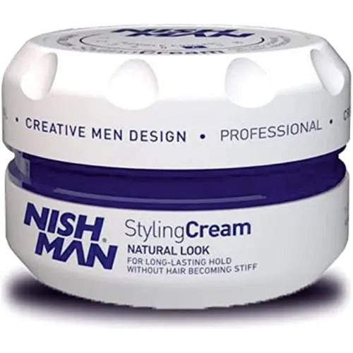 Cera Nishman 06 Styling Cream - Fijación Fuerte y Control Flexible