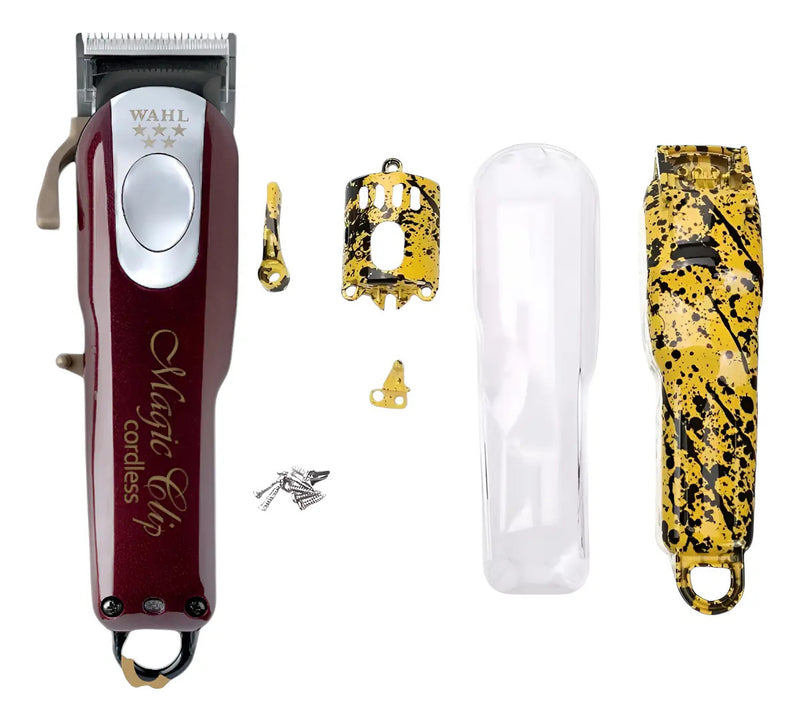 Máquina Corta Pelo Wahl Magic Clip Cordless Profesional + Carcasa de Color Personalizable