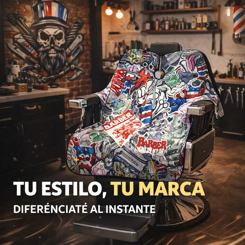 Capa Barbería Mejora Experiencia  Diseño Urbano Grafiti