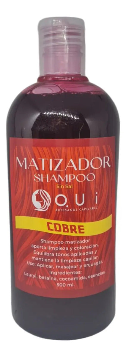 Shampoo Matizador Profesional - Neutralizante de Tonos para Cabello Teñido y Decolorado
