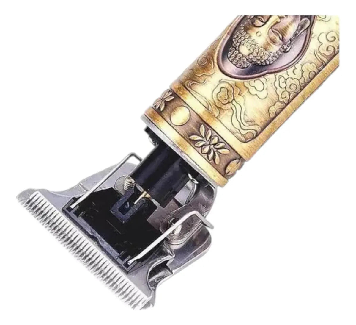 Kit de Barbería Profesional Kemei: Clipper 1986 + Trimmer Buddha 1974a + Shaver 2026