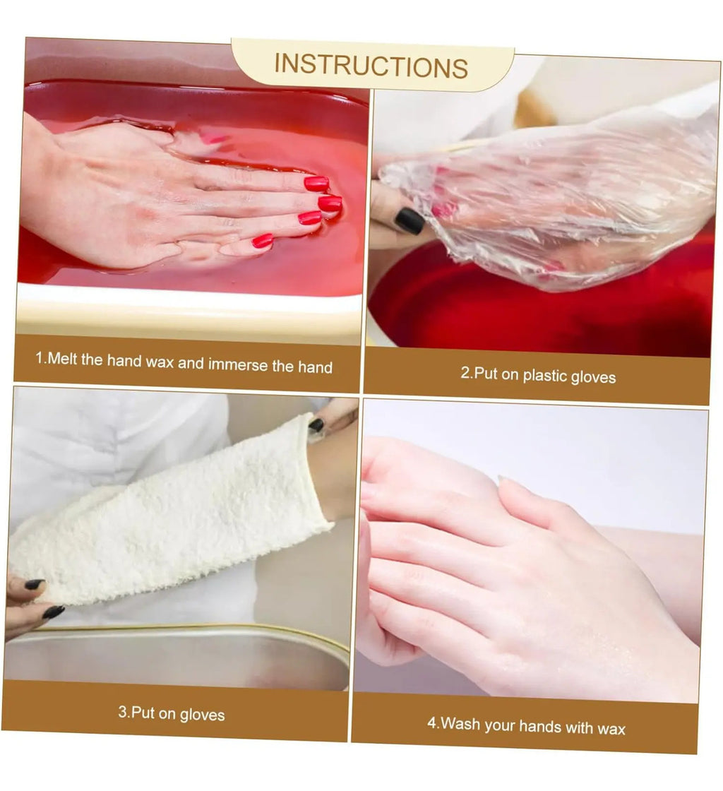 Pack X 6 Cera Parafina Manicure Parafinoterapia