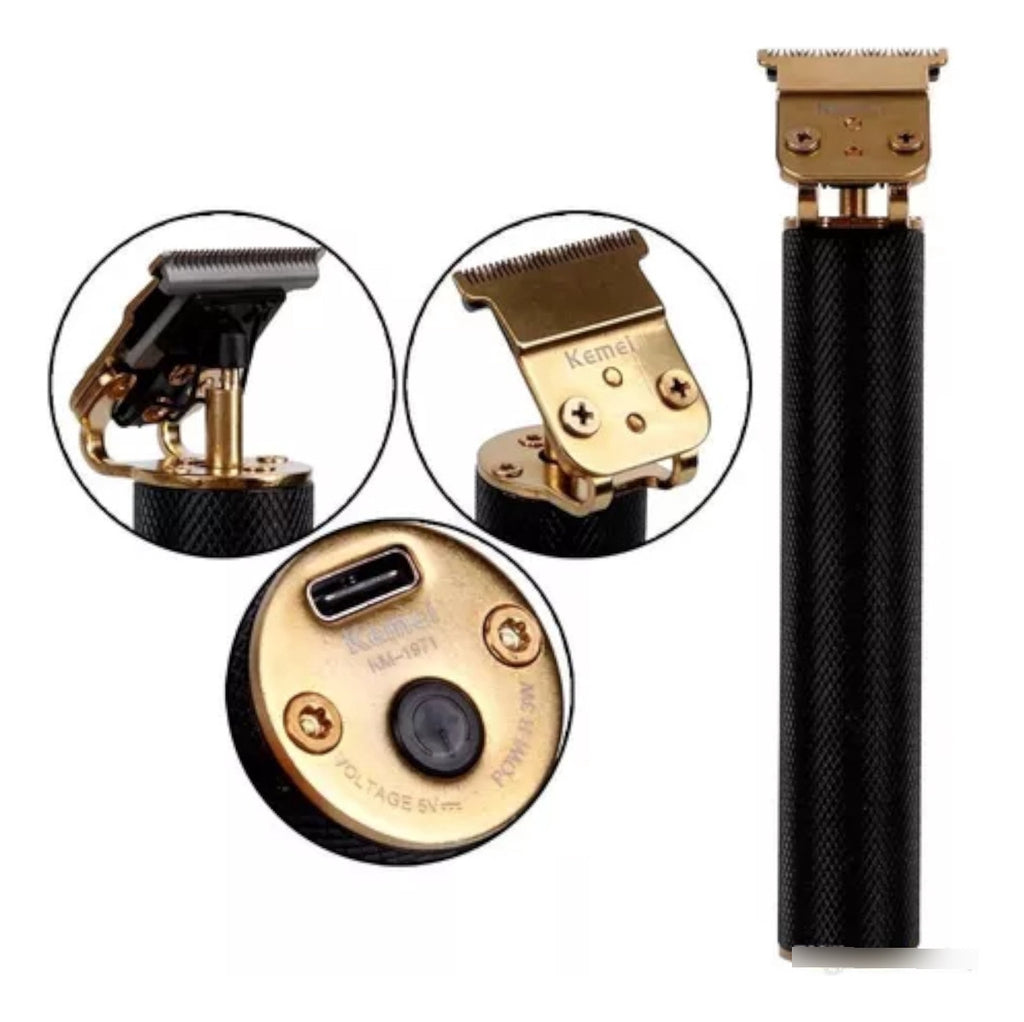 Combo Profesional Kemei 3 en 1: Clipper KM-1986 + Trimmer KM-1971 + Shaver KM-2026
