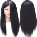 Cabeza de Práctica Profesional 60 cm - Maniquí de Peluquería con Soporte