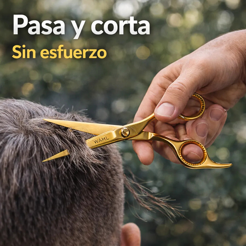 Tijera Profesional 6.5 Corte Pelo Suave Filo Navaja Wahl