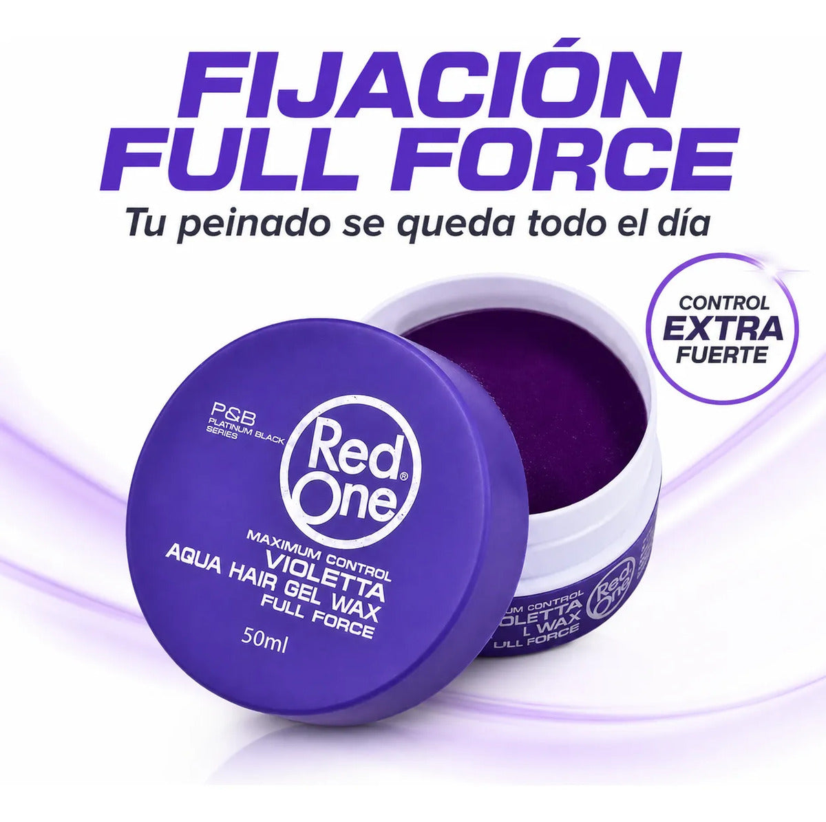 Cera Capilar Red One Look Barber Extra Fuerte Violetta 150ml
