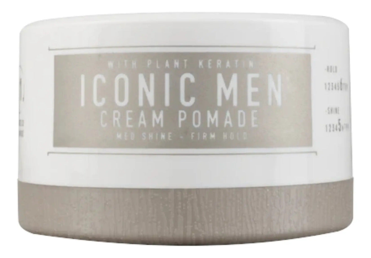 Cera Immortal Iconic Men Cream Pomade - Fijación Natural y Bajo Brillo 150ml